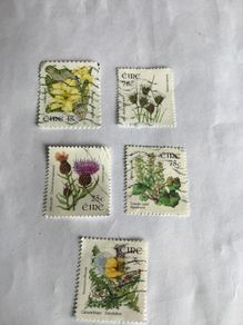 Irish stamps. - Flora Fauna