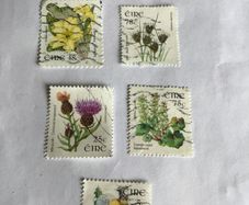 Irish stamps. - Flora Fauna