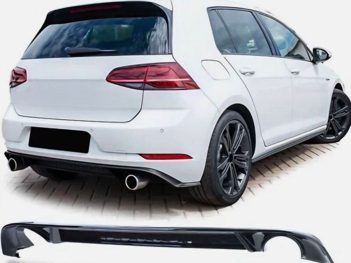 Bumper Rear Diffuser for 7.5 gti