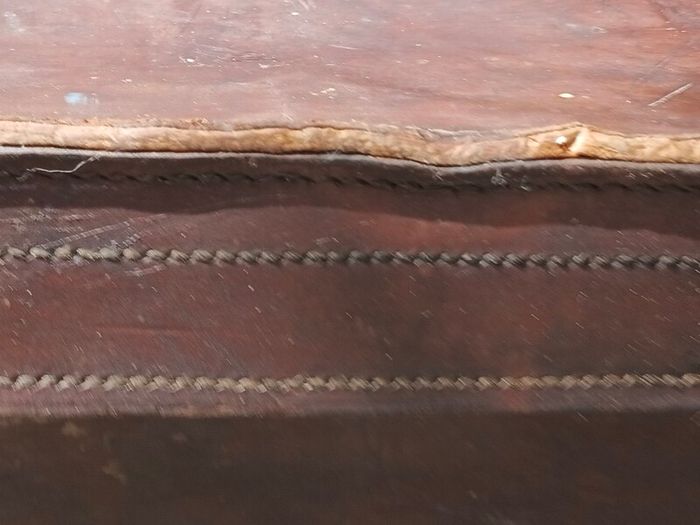 Vintage Leather Suitcase
