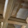 Oak Door with Clear Bevelled glass Image 2