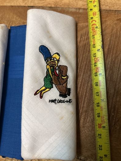 simpsons napkin cloths