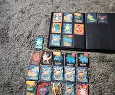 pokemon topps 1st movie die cut #1-12