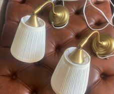 Pair of Ikea wall lights