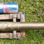 Vintage heavy Bronze/Brass Cannon 17" long Image 8