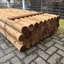 round wood palisades Image 3