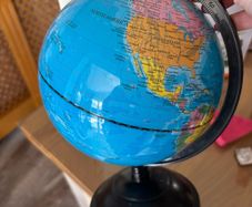 Small Blue Globe