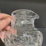 Crystal milk jug or creamer Image 6