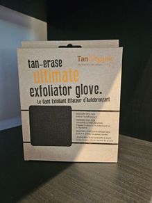 Brand New Tan Orgainc exfoliating glove