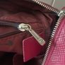 Longchamp cross body bag deep purple leather Longchamp maroon leather bag mid size Image 9