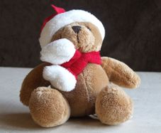 Hanging Christmas Teddy