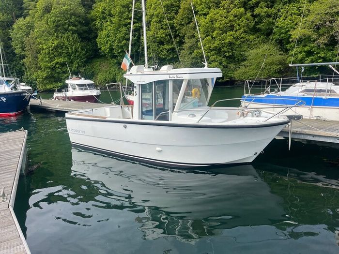 Boat with trailer.