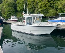 Boat with trailer.