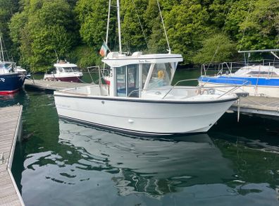 Boat with trailer.