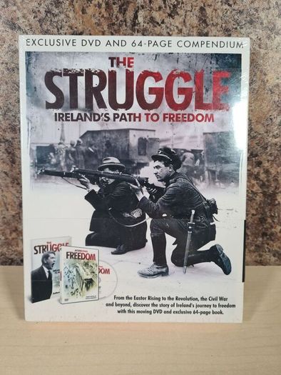 Dvd The Struggle Irelands Path To Freedom Exclusive Dvd And 64 Page Compendium Brand New Sealed