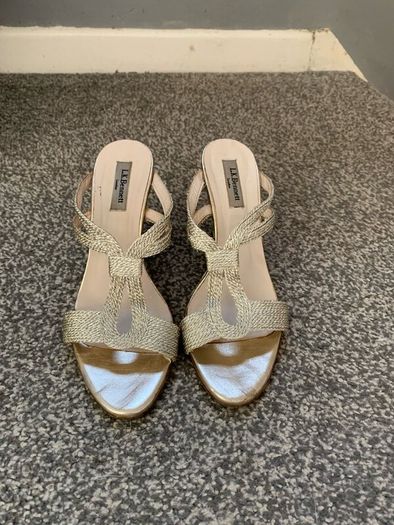Lk Bennett Fabulous Golden Shoes