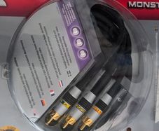 Monster Video 3 Cables x 2 Unopened