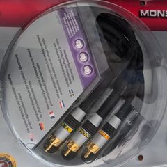 Monster Video 3 Cables x 2 Unopened
