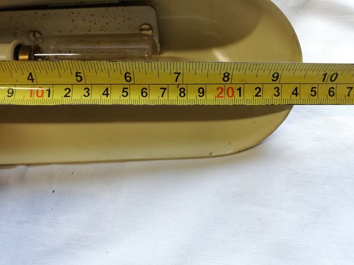 Vintage solid brass Table Desk lamp Metal top