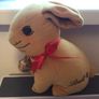 Lindt Bunny Plush with pouch for money or small  Easter Egg Image 2