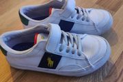 Ralph Lauren  - boys leather trainers