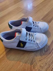 Ralph Lauren  - boys leather trainers