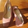 jimmy choo dianne 45 suede pumps pink 39.5 Image 6