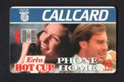 1995 Ireland 10 Unit Erin Hot Cup soups range (Gemplus GEM1) Call Card Used. Telecom Eireann card number 1106.