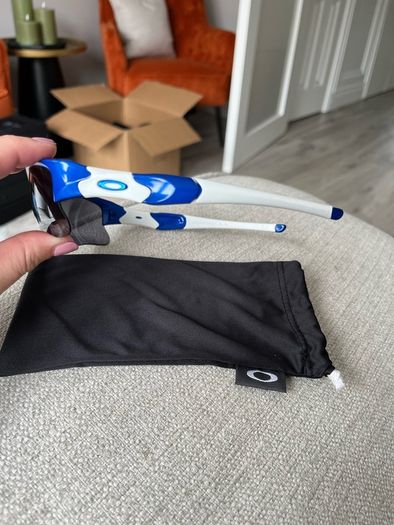 Oakley Flak Jacket XLJ - Blue/White