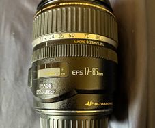 Cannon EFS 15-85mm lens