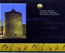 2004 Ireland Central Bank Uncirculated Coin Set with image of Reginald's Tower Waterford. Ideal Birthday Gift.