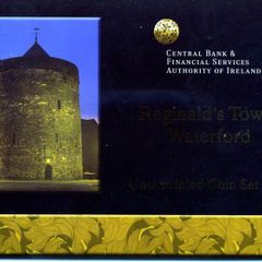 2004 Ireland Central Bank Uncirculated Coin Set with image of Reginald's Tower Waterford. Ideal Birthday Gift.