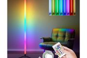 LARGE 1M Floor RGB LED Lamp Standing Mood Lamp &amp; Remote Control Colour Changing Lamp