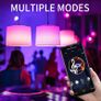 E14 Smart Bulb,Alexa Light Bulbs,RGB Colour Changing Bulbs,Smart Life App Control,Bluetooth & WiFi Bulb,470LM, 5W Replace 40 Watt,Works with Alexa, Echo,Google Assistant (4 Pack) Image 6