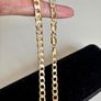 9ct gold flat curb chain Image 3