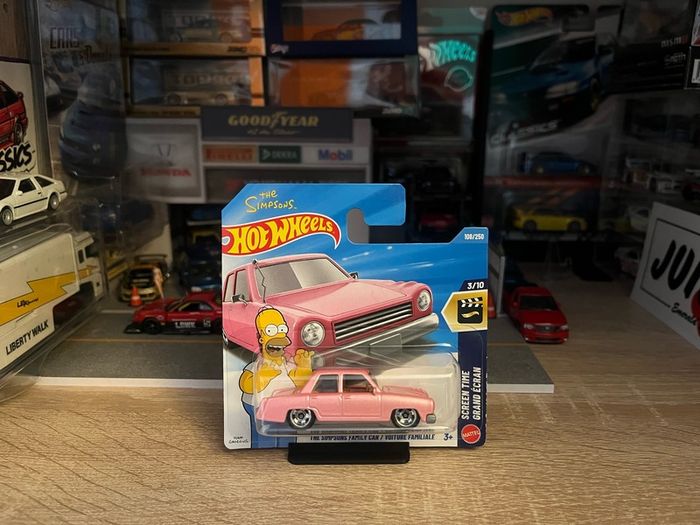 Hot wheels Homer Simpson