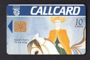 1996 Ireland 10 unit Niamh from Tir na nOg from The Irish Mythology definitive set (ODS) Call Card Mint used. Telecom Eireann card number 1068.