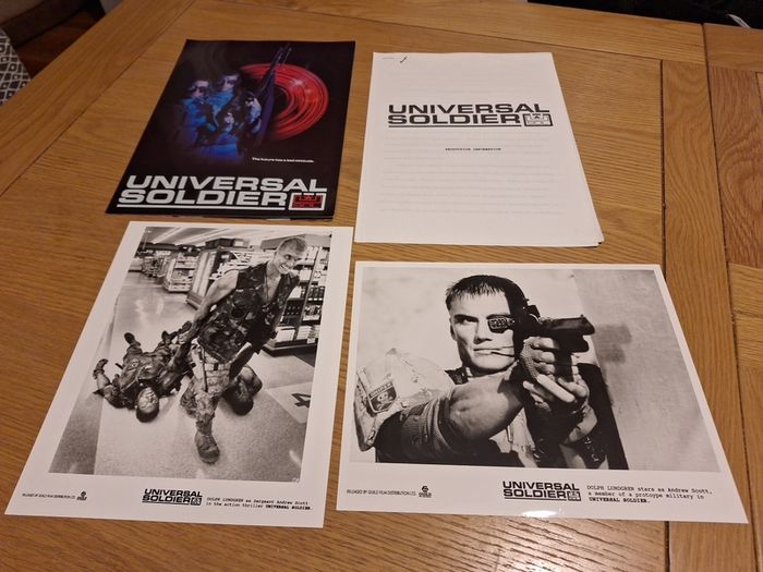 Universal Soldier Movie Press Kit