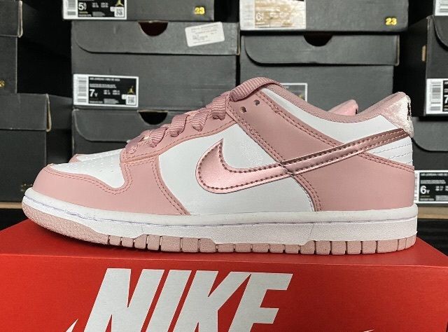 nike dunk pink velvet UK6, 6.5 Y, EU39