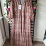 dress Bnwt indie + moi grey pattern long boho style dress T1 Image 3
