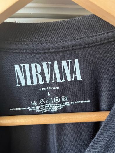 Nirvana Tshirt Large