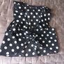 Prettylittlething size 14 Black and White polka dot size 10 sleeveless Image 9
