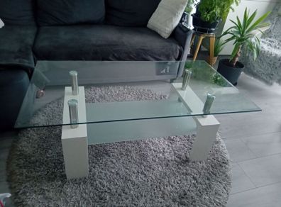 glass coffee table