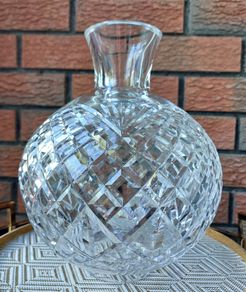 Vintage Waterford Crystal Hurricane Shade Globe