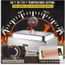 Steamer Commercial Food Warmer 1Pan 400W Stainless Steel Image 4