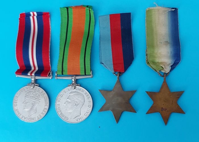 World War 2 Set of 4 Medals