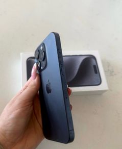 iPhone 15 Pro Blue Titanium
