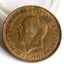 1934 Halfpenny George V bronze coin Image 2