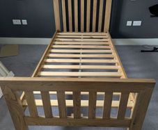 Single Bed Oak