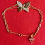 Guess Woman Bracelet Butterfly Zircons Golden Steel Image 6